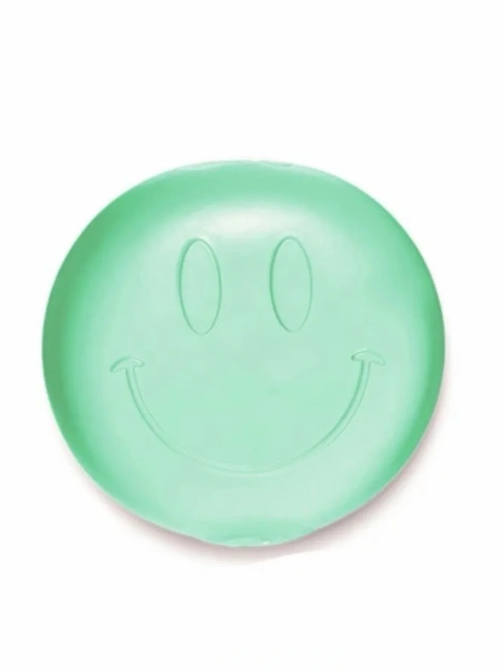 New Squishy Top Trenz Super Duper Sugar Squisher Mint Green Smiley Face Toy 8+